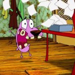 Courage the Cowardly Dog Screaming