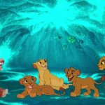 Kira's Lion Guard with leader (With mark)