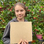 Greta Thunberg Sign