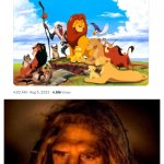 Huh?! | image tagged in confused unga bunga,the lion king | made w/ Imgflip meme maker