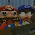 Smg4 and Mario Shocked