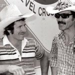 Dale Earnhardt and Richard Petty