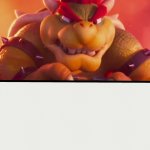 bowser sees who and gets mad meme