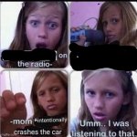 X on the radio meme