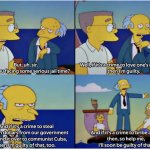 Mr Burns Crime