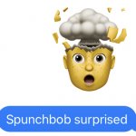 Spunchbob surprised meme