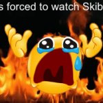 No moar toilet | He was forced to watch Skibidi toilet | image tagged in gifs,skibidi toilet,no more,end me | made w/ Imgflip video-to-gif maker