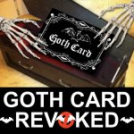 Goth Card Revoked Meme