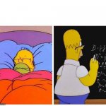Homer sleep or learn