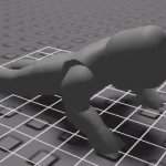 Rig doing pushups GIF Template