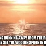 Moms are dangerous | ASIANS RUNNING AWAY FROM THEIR MOM WHEN THEY SEE THE WOODEN SPOON IN HER HANDS | image tagged in gifs,mom,i too like to live dangerously,funny,high expectations asian father | made w/ Imgflip video-to-gif maker