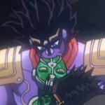 Star platinum eating hierophant green