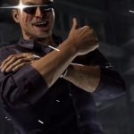Johnny cage smile