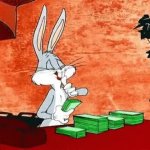 Money bugs bunny GIF Template