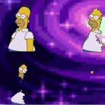 Homer hedge but Astrageldon meme