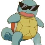 Squirtle with shades