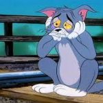Tom and Jerry sad
