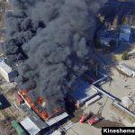 RF warehouse fire