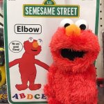 Elbow Semesame street meme