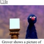 FYF | SOMEONE : (COMMENTS NO); ME : | image tagged in grover who asked | made w/ Imgflip meme maker