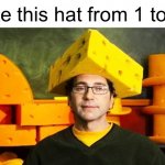 Hat | Rate this hat from 1 to 10 | image tagged in loyal cheesehead | made w/ Imgflip meme maker