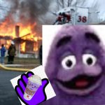 Disaster Grimace template