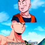 DBZA Tien at this point it's a game
