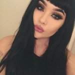 hot and sexy black haired girl meme