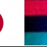 Japanese pan African flag meme