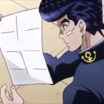 Josuke gun meme GIF Template