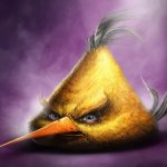Realistic angry birds