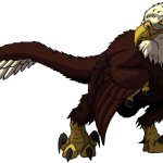 Dinofied Bald Eagle