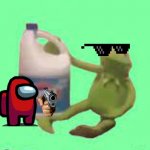 Kermit and his bleach Meme Generator - Imgflip