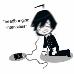 Shuichi Saihara Headbanging meme