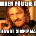 One Does Not Simply Meme Generator - Imgflip