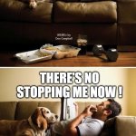 Laying on the couch | I MADE IT FROM THE BED TO THE COUCH; MEMEs by Dan Campbell; THERE'S NO STOPPING ME NOW ! | image tagged in laying on the couch | made w/ Imgflip meme maker