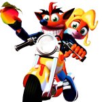 Crash x Coco motorcycle