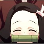 Happy nezuko meme