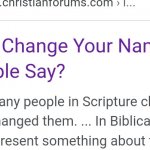 Not  a sin to change name God