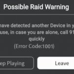 Roblox Possible Raid Warning