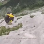 Base Jumper spinning summersault JPP GIF Template