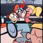 Just a Meme that Is Odd. | THE TELLER THE TRUTH INATOR. YOUR A SIMP. | image tagged in memes,say it again dexter | made w/ Imgflip meme maker