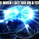 Smart kid | ME WHEN I GET 100 ON A TEST | image tagged in but you didn't have to cut me off | made w/ Imgflip meme maker