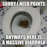 Massive diarrhea