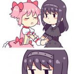 Madoka and Homura meme