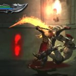 Kratos punching enemy GIF Template