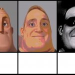 Mr Incredible Becoming Uncanny but with 39 Phases Meme Generator