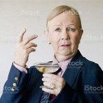 martini old lady