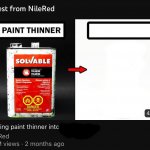 Turning paint thinner into