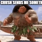 DELETE THIS | WHEN MY CRUSH SENDS ME SOMETHING SUS | image tagged in gifs,what can i say except delete this | made w/ Imgflip video-to-gif maker